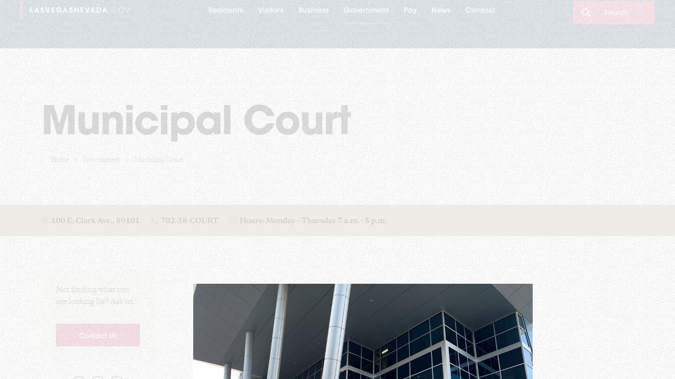 Municipal Court - Las Vegas